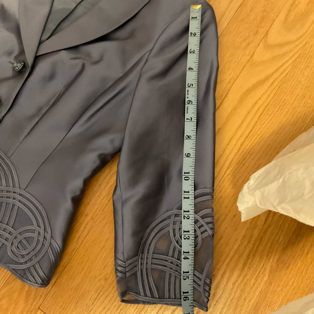 Adrianna Papell Occasions Petite Skirt Suit - Picture 9 of 14